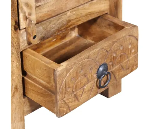 Vannas Istabas Izlietnes Skapis Ar Spoguli Un 2 Sānu Skapjiem Vidaxl