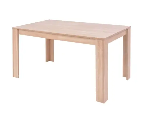 Virtuves Mēbeļu Komplekts, 7 Gab., Brūna Mākslīgā Āda, Ozolkoks Vidaxl