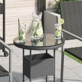 Vidaxli Lauaplaat Karastatud Klaasist, Ümmargune, 400 Mm