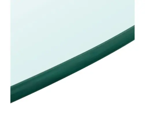 Rūdīta Stikla Galda Virsma, 800 Mm, Apaļa   Vidaxl