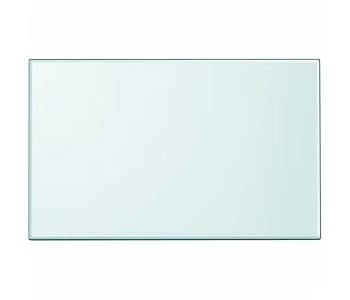 Galda Virsma, 1000X620 Mm, Četrstūraina, Rūdīts Stikls Vidaxl