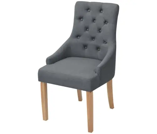 Söögitoolid 2 Tk, Tumehall, Kangas