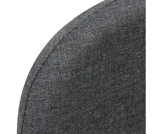 Izvelkams Krēsls, Tumši Pelēks Audums Vidaxl