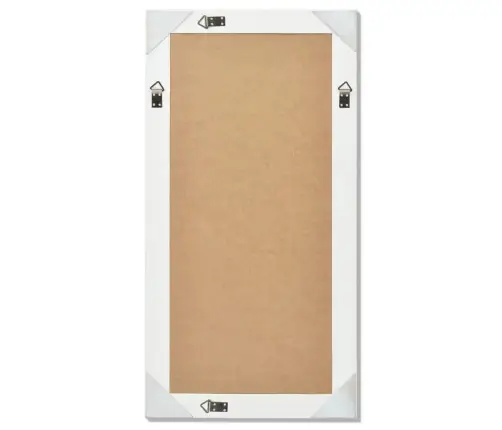 Sieninis Veidrodis, Barokinis Stilius, 100X50 cm Baltas