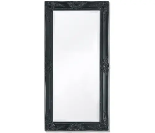 Barokkstiilis Seinapeegel 100X50 Cm Must