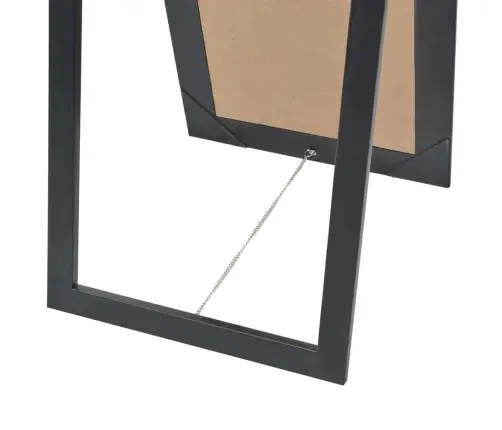 Baroka Stila Grīdas Spogulis, 160X40 Cm, Melns Vidaxl