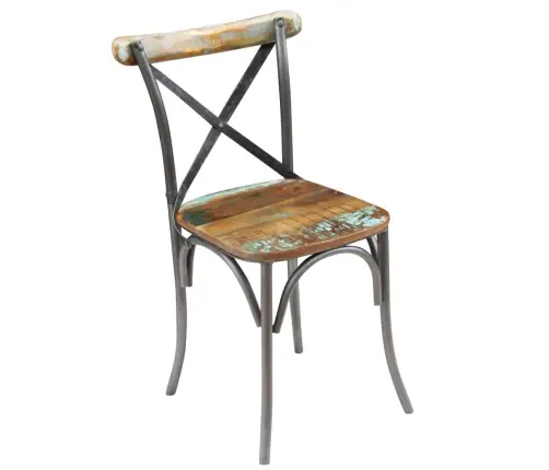 Söögitoolid 2 Tk Taastatud Puit