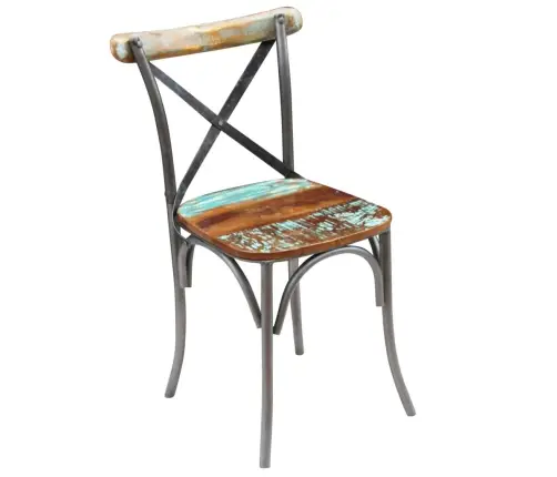 Söögitoolid 2 Tk Taastatud Puit