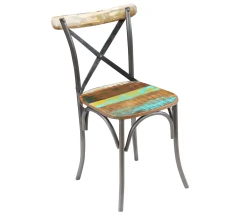 Söögitoolid 2 Tk Taastatud Puit