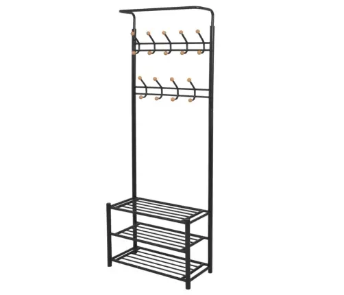 Vidaxli Kingarestiga Riidenagi 68 X 32 X 182,5 Cm Must
