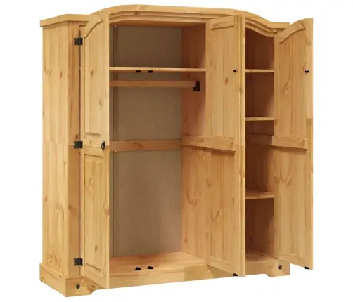 Drabužių Spinta, Meksikinė Pušis, Corona Serija, 3 Durų