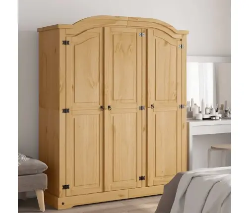 Drabužių Spinta, Meksikinė Pušis, Corona Serija, 3 Durų