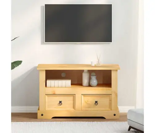 Tv Skapītis, Meksikas Corona Stila Priedes Koks, 91X43X56 Cm Vidaxl