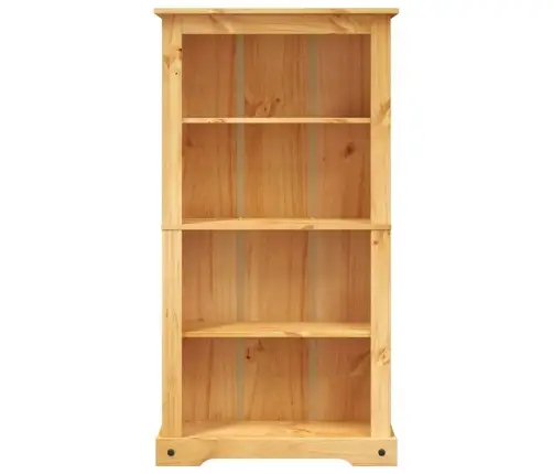 Grāmatu Skapis, Meksikas Corona Stila Priedes Koks, 80X29X150Cm Vidaxl