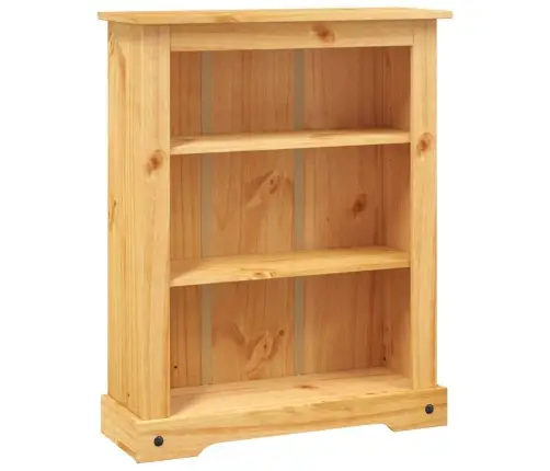 Grāmatu Skapis, Meksikas Corona Stila Priedes Koks, 80X29X100Cm Vidaxl