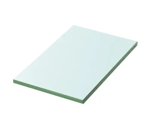 Lentynos Plokštė, Skaidrus Stiklas, 20X12 Cm