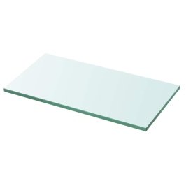 Vidaxli Klaasist Riiuliplaat 30 X 12 Cm Läbipaistev