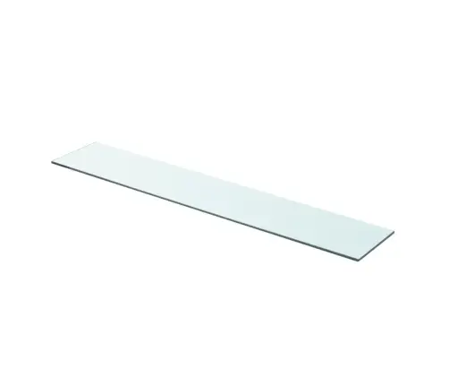 Lentynos Plokštė, Skaidrus Stiklas, 90X15Cm