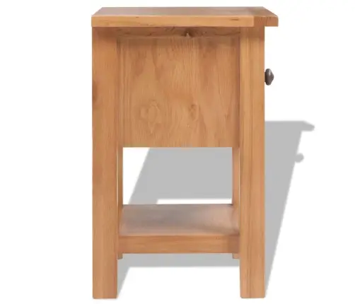 Naktsgaldiņš, 36X30X47 Cm, Ozola Masīvkoks Vidaxl
