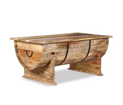 Kafijas Galdiņš, 88X50X40 Cm, Mango Masīvkoks Vidaxl