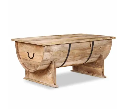 Kafijas Galdiņš, 88X50X40 Cm, Mango Masīvkoks Vidaxl