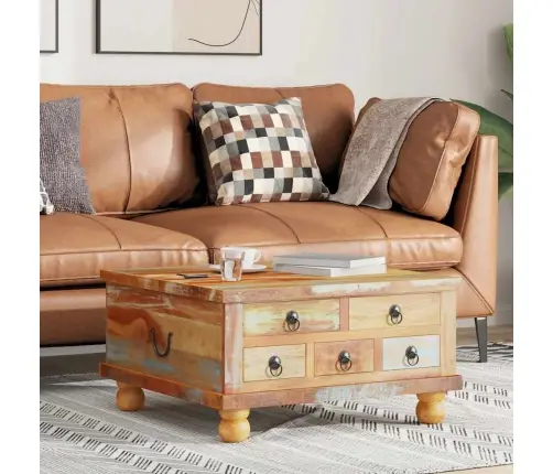 Kavos Staliukas, Perdirbta Mediena, 70X70X38Cm