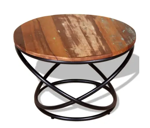 Kafijas Galdiņš, 60X60X40 Cm, Pārstrādāts Koks Vidaxl