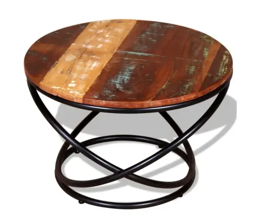 Kafijas Galdiņš, 60X60X40 Cm, Pārstrādāts Koks Vidaxl