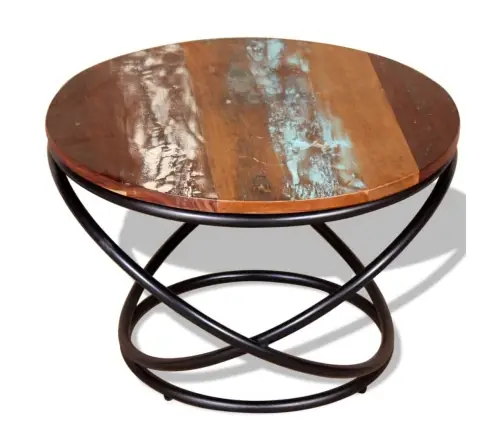 Kafijas Galdiņš, 60X60X40 Cm, Pārstrādāts Koks Vidaxl