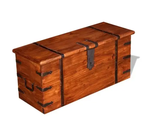 Uzglabāšanas Kastes, 2 Gab., Masīvkoks Vidaxl