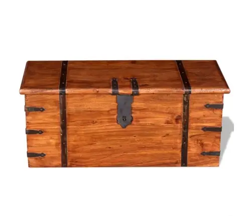 Uzglabāšanas Kastes, 2 Gab., Masīvkoks Vidaxl