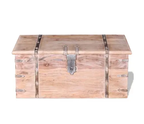 Kastes, Lādes, 2 Gab., Akācijas Koks Vidaxl