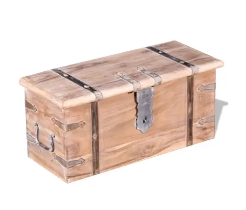 Kastes, Lādes, 2 Gab., Akācijas Koks Vidaxl