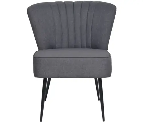 Atpūtas Krēsls, Tumši Pelēks Audums Vidaxl