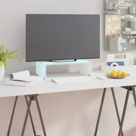 Tv Statīvs, Monitora Paliktnis, 40X25X11 Cm, Zaļš Stikls Vidaxl