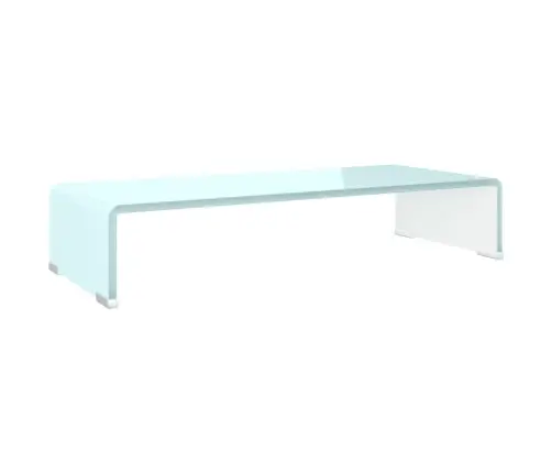 Tv Statīvs, Monitora Paliktnis, 60X25X11 Cm, Zaļš Stikls Vidaxl
