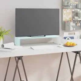 Tv Statīvs, Monitora Paliktnis, 60X25X11 Cm, Zaļš Stikls Vidaxl