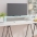Tv Statīvs, Monitora Paliktnis, 80X30X13 Cm, Zaļš Stikls Vidaxl