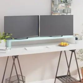 Tv Statīvs, Monitora Paliktnis, 120X30X13 Cm, Zaļš Stikls Vidaxl