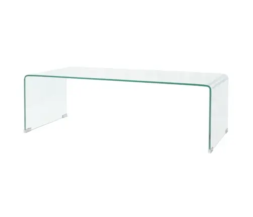 Kavos Staliukas, Skaidrus, 98X45X30cm Grūdintas Stiklas