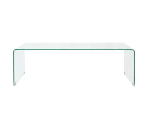 Kavos Staliukas, Skaidrus, 98X45X30cm Grūdintas Stiklas