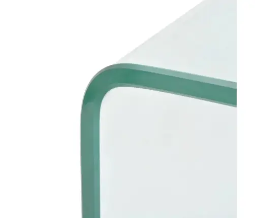 Kavos Staliukas, Skaidrus, 98X45X30cm Grūdintas Stiklas