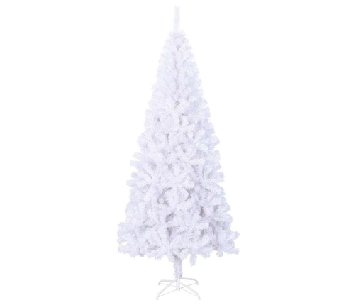 Mākslīgā Ziemassvētku Egle L, 240 Cm, Balta Vidaxl