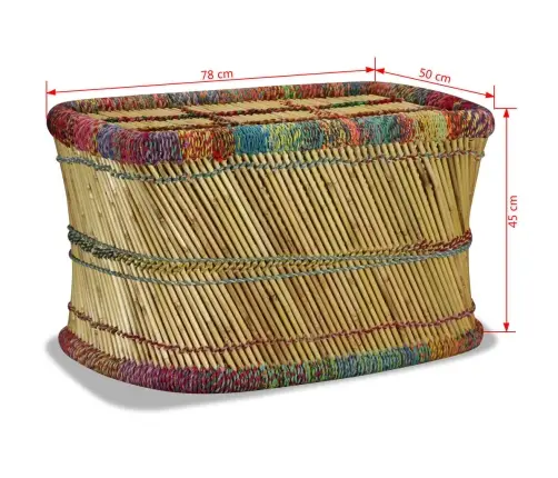 Kavos Staliukas, Įvairių Spalvų, Bambukas