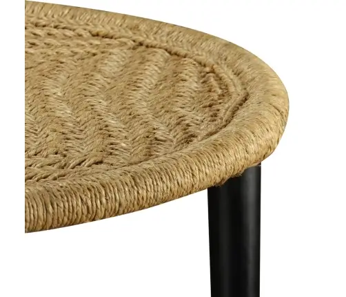 Kafijas Galdiņu Komplekts, 2 Gab., Dabiska Džuta Vidaxl