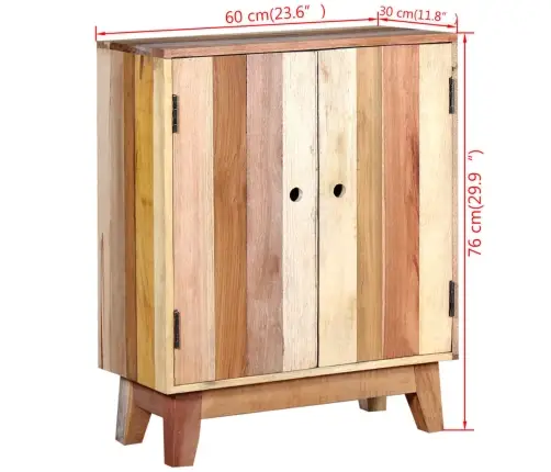 Kumode, Pārstrādāts Masīvkoks Vidaxl