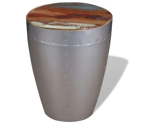 Bāra Krēsls, Aviācijas Stils, Pārstrādāts Masīvkoks Vidaxl