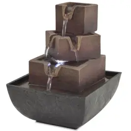 Telpu Strūklaka Ar Led Gaismām, Polirezīns Vidaxl Telpu Strūklaka Ar Led Gaismām, Polirezīns Vidaxl