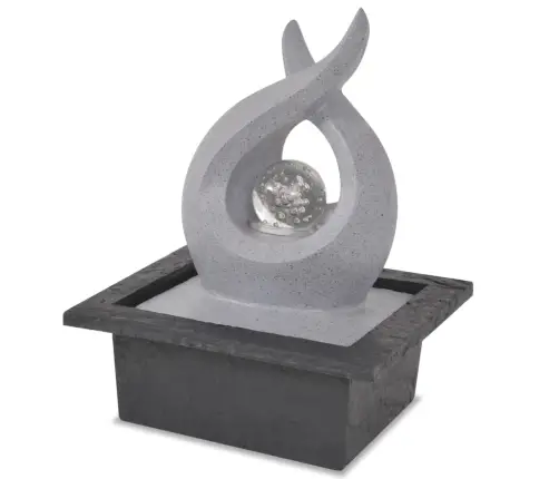 Telpu Strūklaka Ar Led Gaismām, Polirezīns Vidaxl