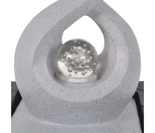 Telpu Strūklaka Ar Led Gaismām, Polirezīns Vidaxl